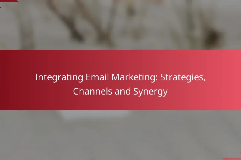 Integrando Email Marketing: Estrategias, Canales y Sinergia