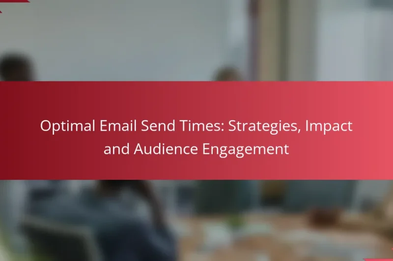 Tiempos Óptimos para Envío de Emails: Estrategias, Impacto y Compromiso de la Audiencia