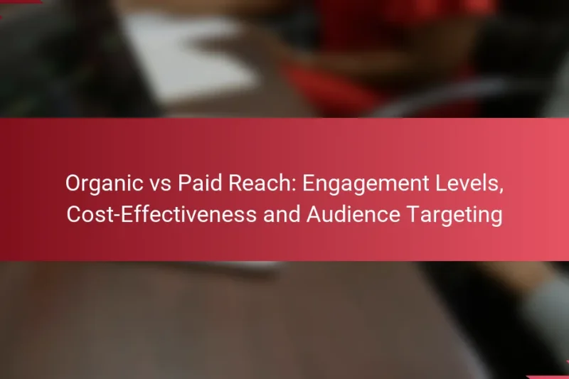 Alcance Orgánico vs Pagado: Niveles de Engagement, Rentabilidad y Segmentación de Audiencia